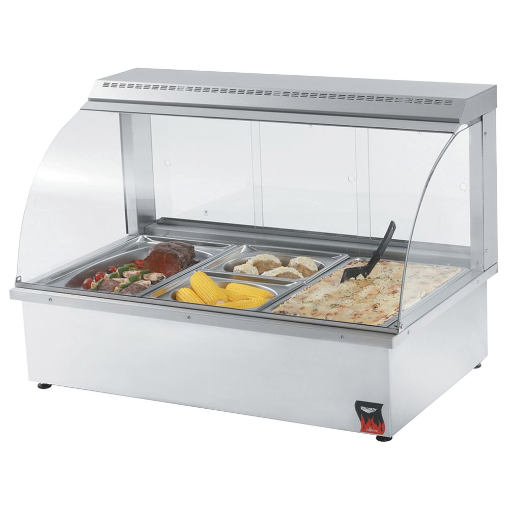 Vollrath Cayenne Pan Bain Marie Hot Food Display Case L X