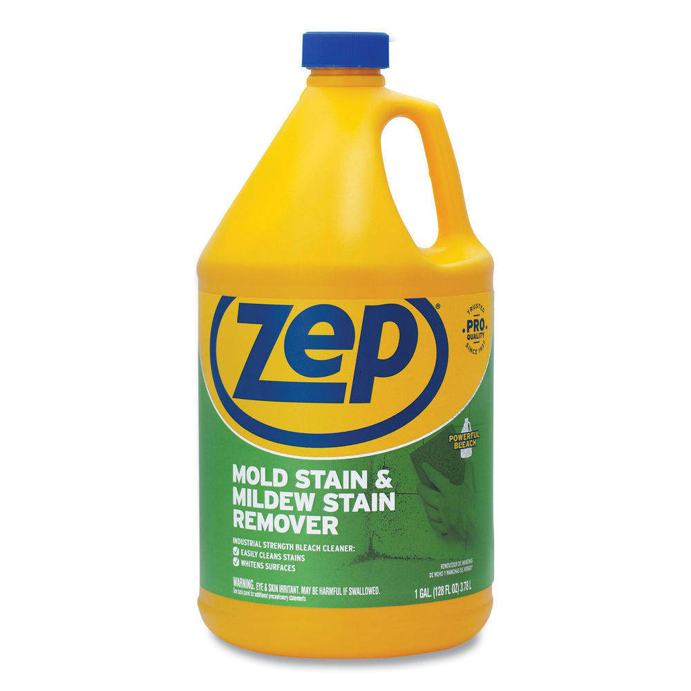 Zep Commercial Mold Stain And Mildew Stain Remover Gal Bottle Mfr