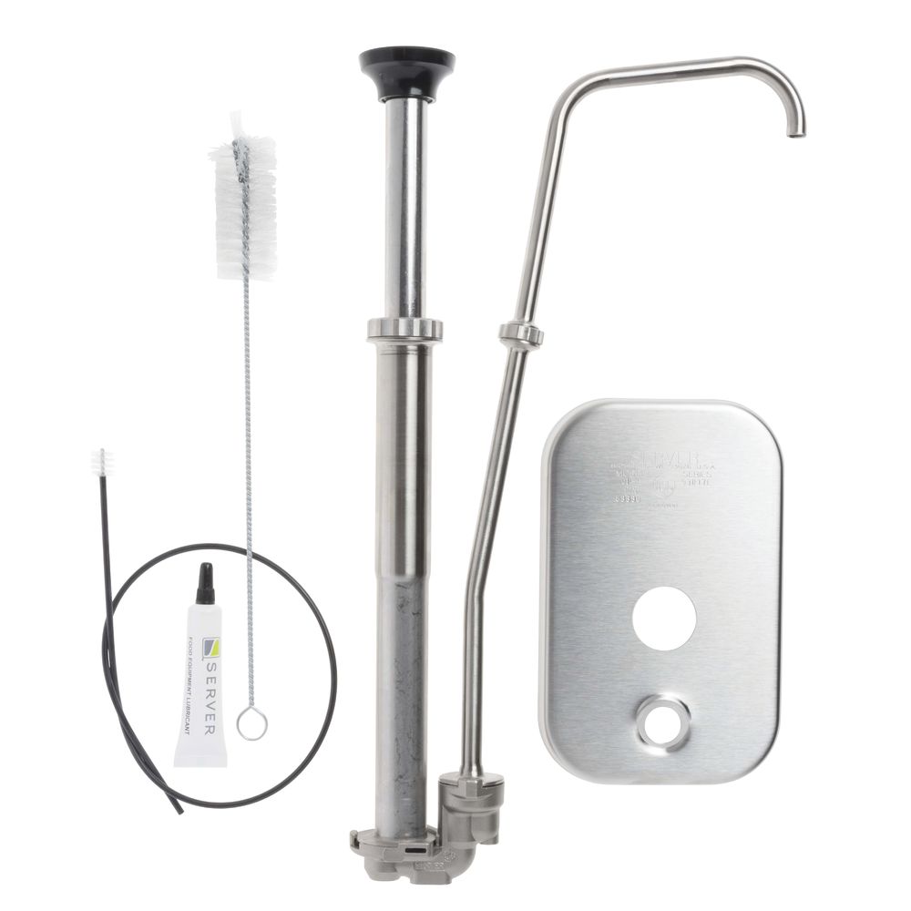 Stainless Steel Condiment Dispenser with 2 Standard Pumps 