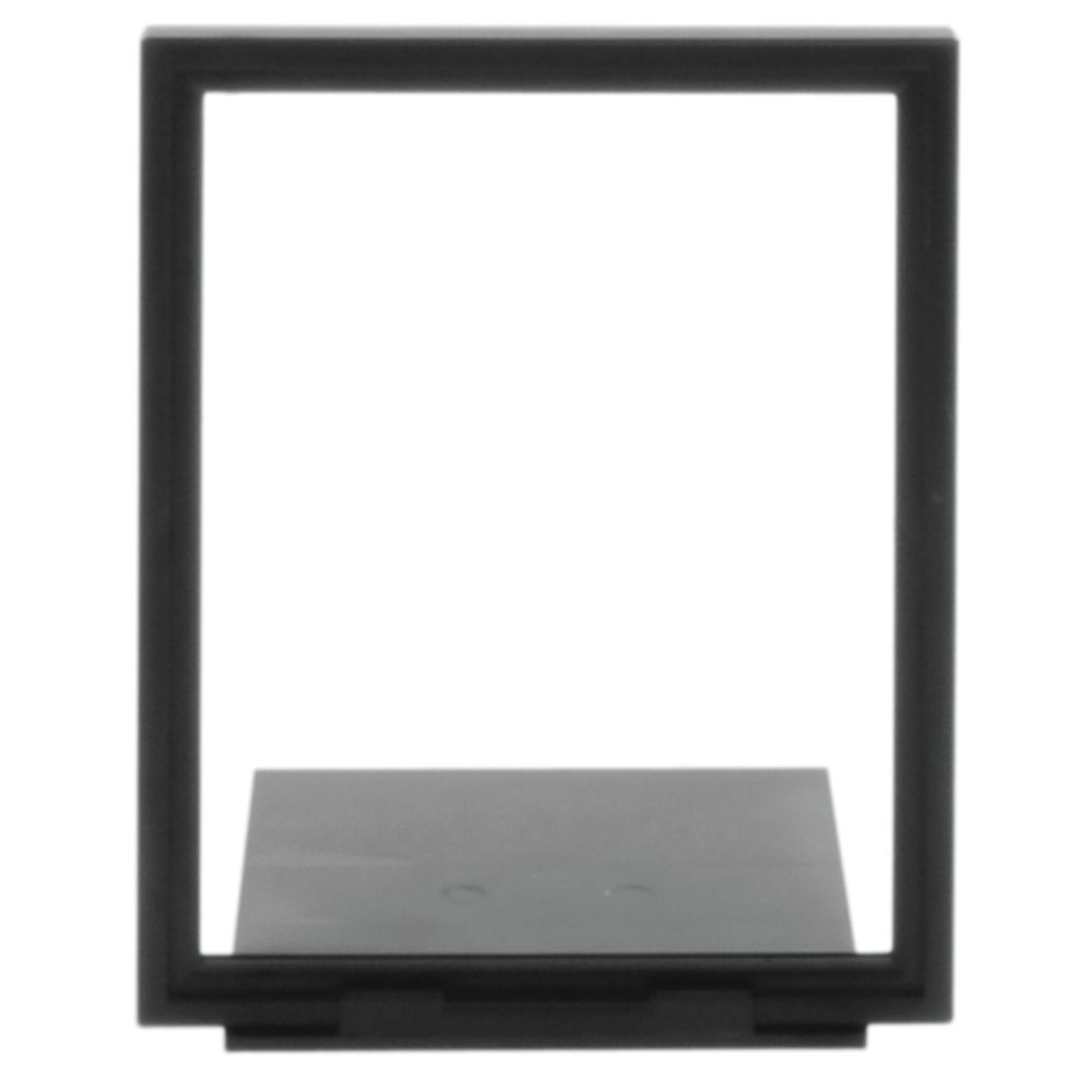 Black Plastic Sign Frame Shovel Base For 5 1/2"H x 7"W Inserts