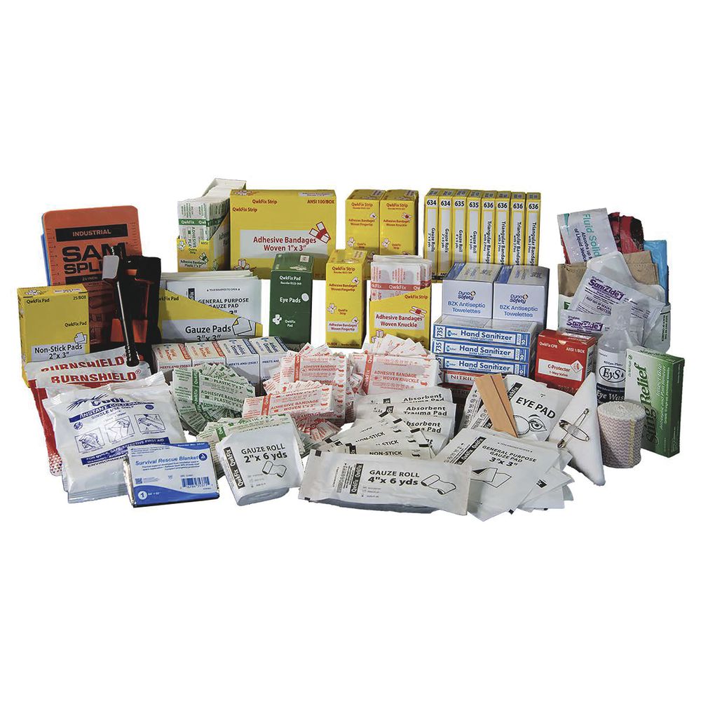Certified Safety KR622025 Class B Med 3-Shelf Refill Kit