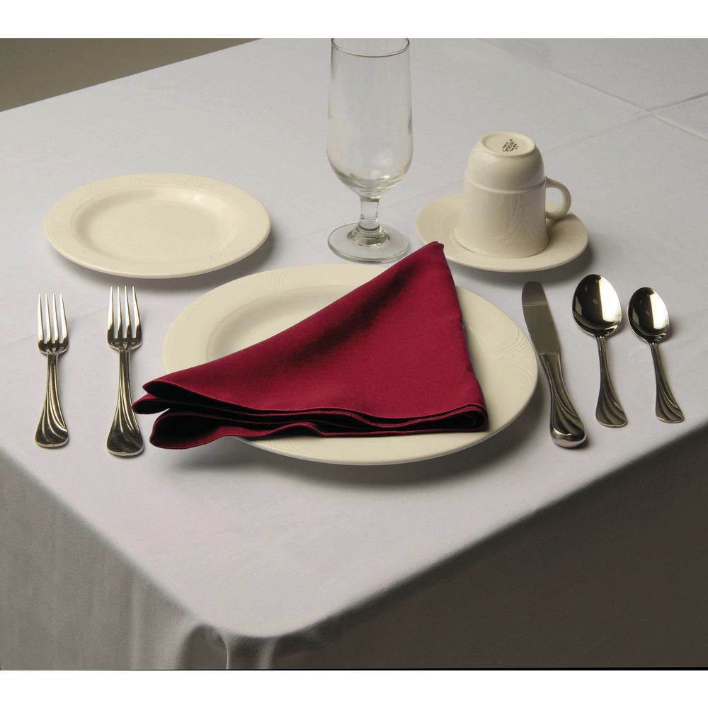 Burgundy Polyester Napkins