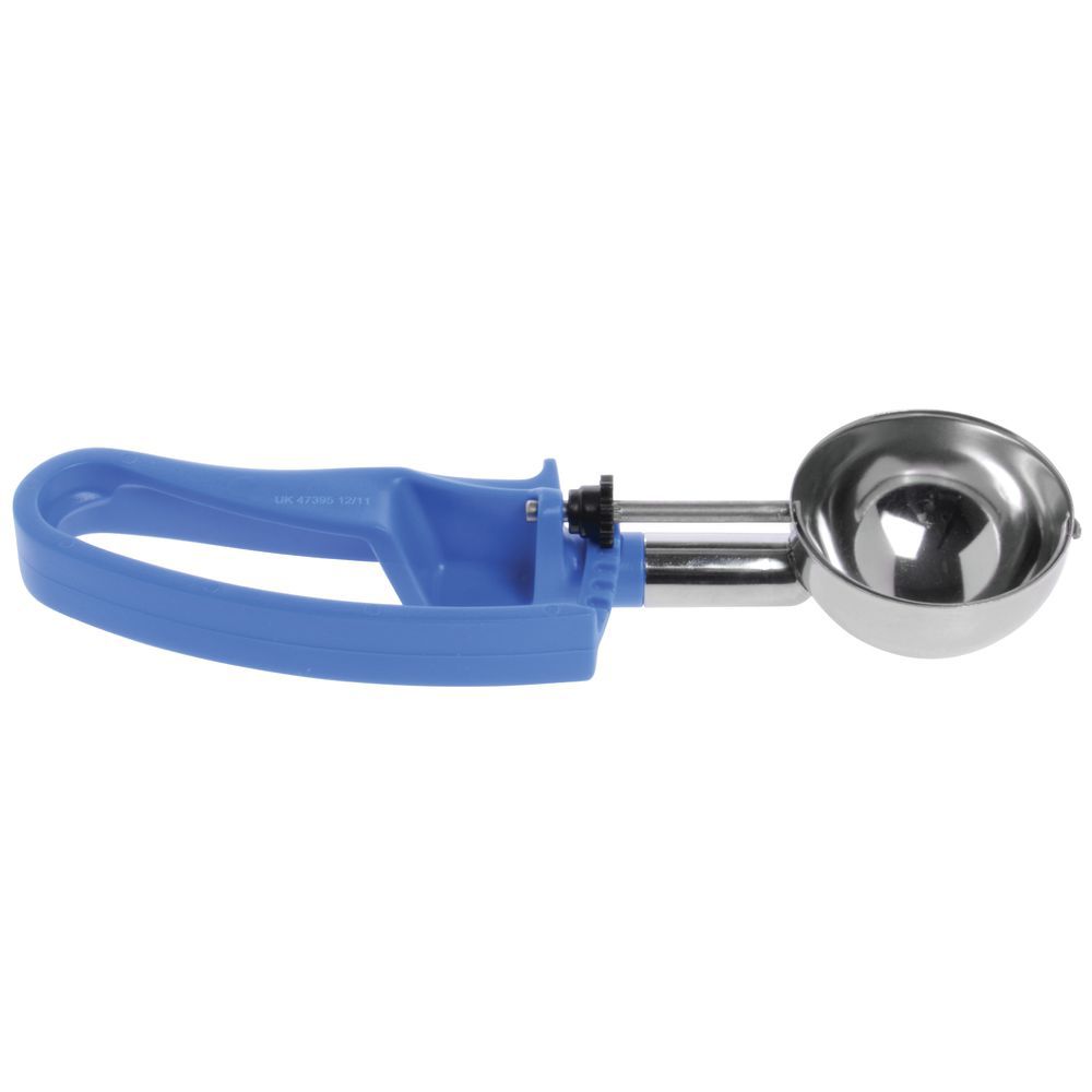 Vollrath 2 oz Royal Blue Color-Coded Standard Length Squeeze Disher - #16