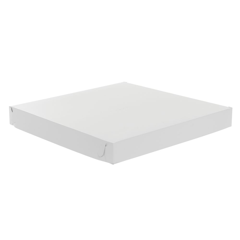 Plain White Pizza Box 16"L x 16"W x 1 3/4"D