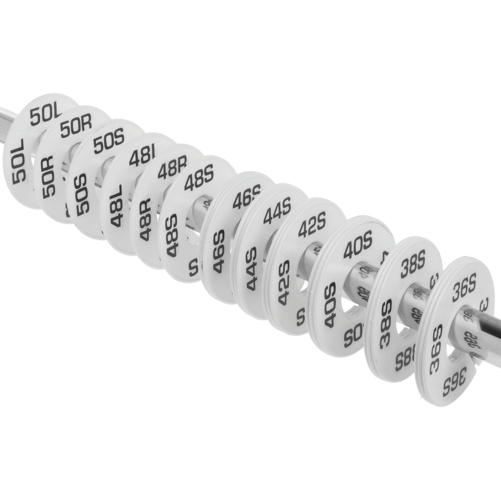 Men's Size Dividers, Set of 40