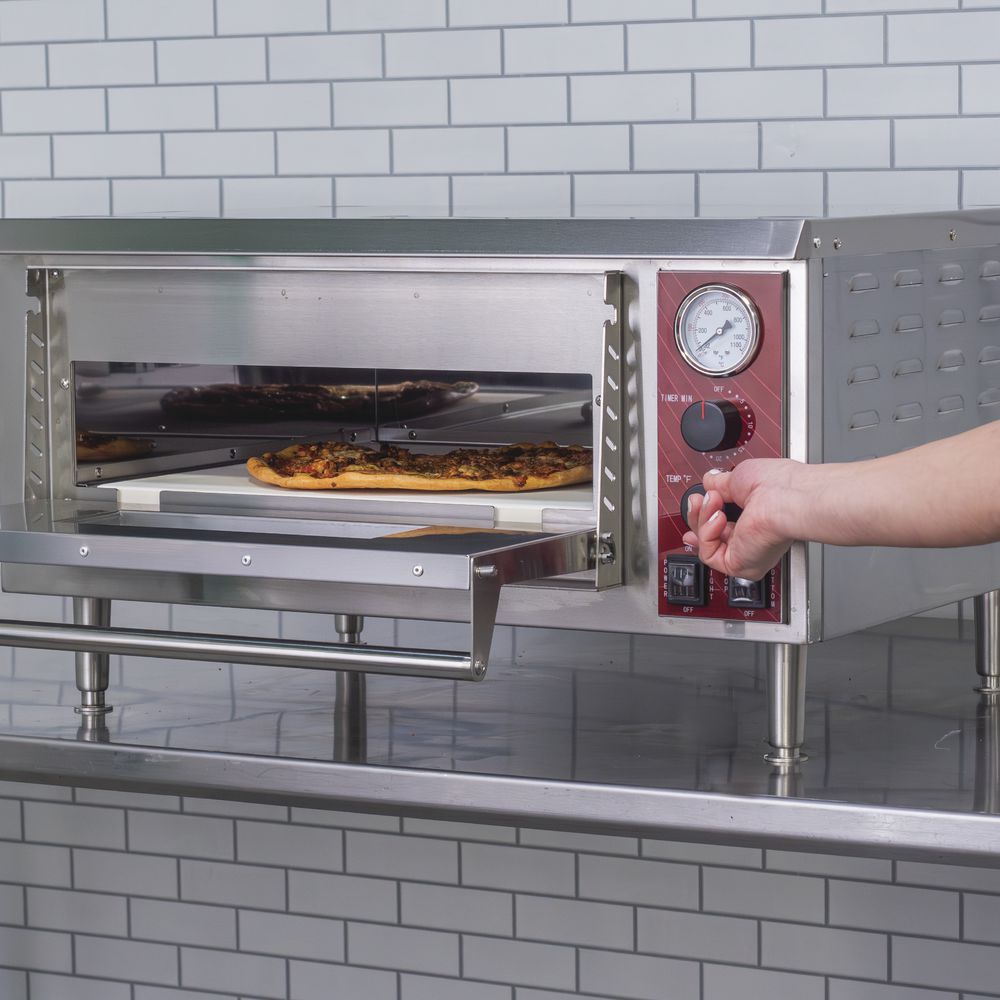 Kratos 29M-062 Single-Deck Countertop Electric Pizza/Bakery Oven, 120V, 1700W, image size:1000x1000
