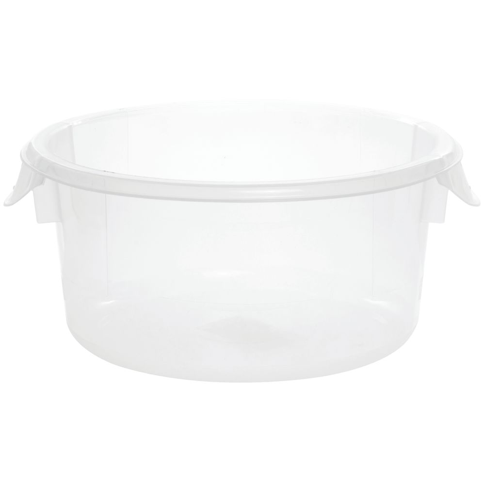 Rubbermaid Round Clear Storage Container - 2 qt.