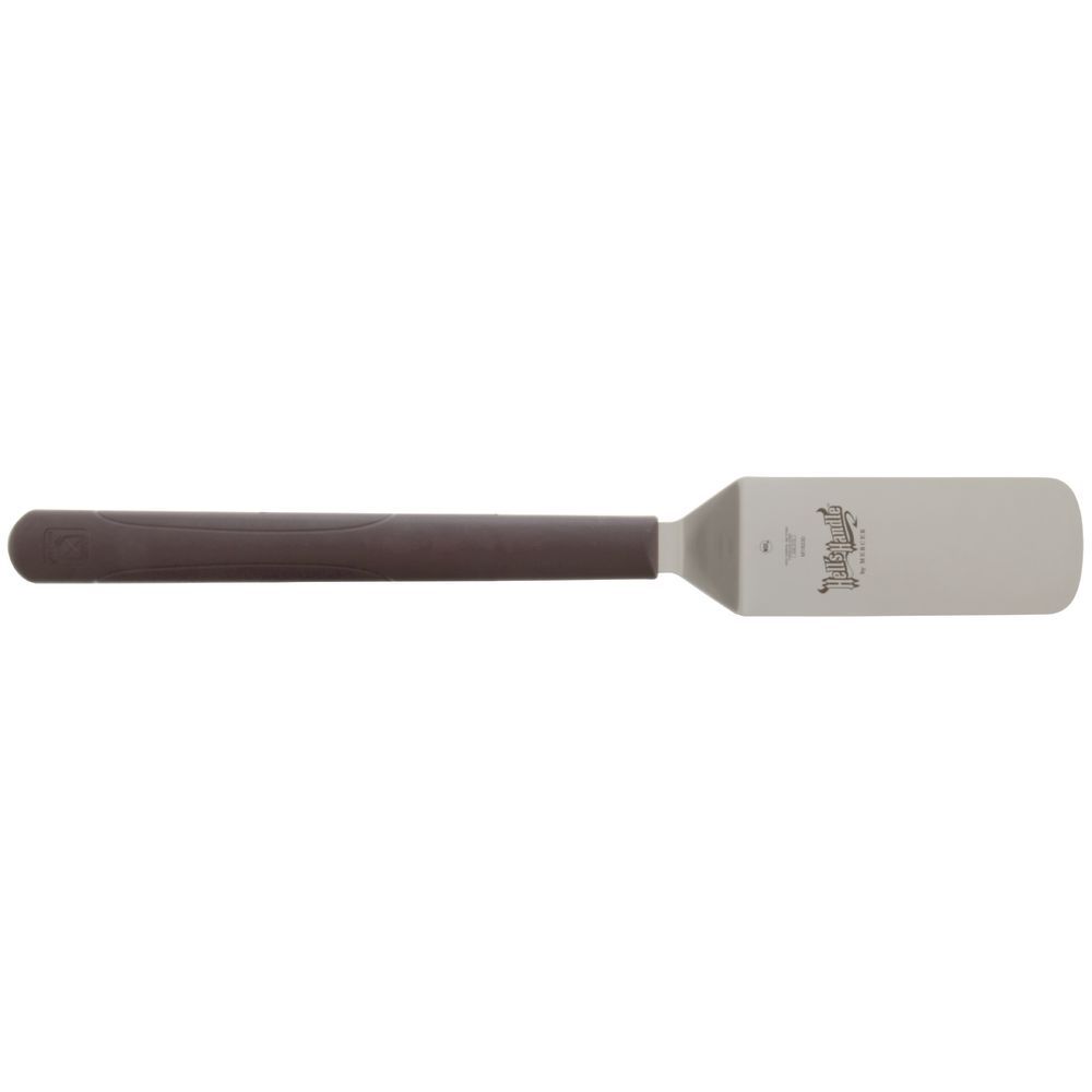 Mercer Hell's Handle™ Stainless Steel Fish Turner with Dark Brown Plastic  Handle - 6L x 3W Blade