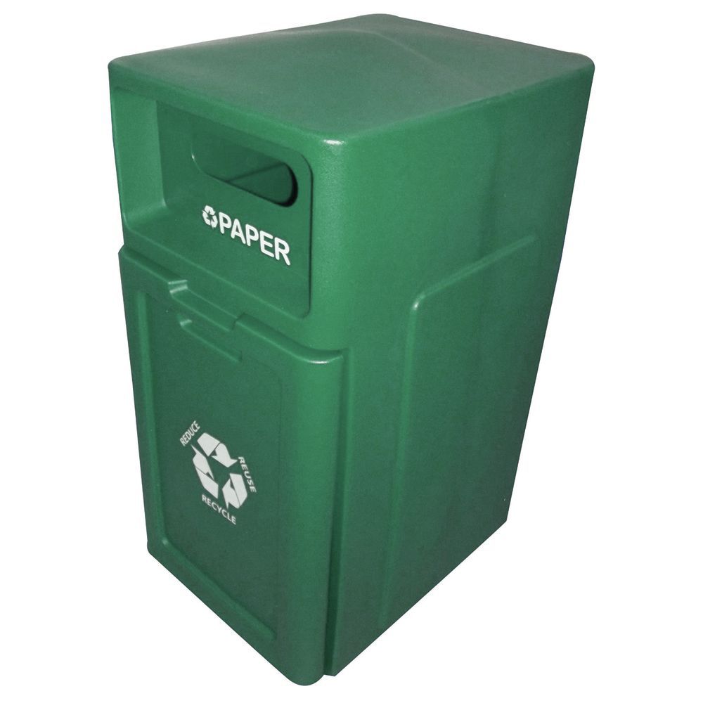 BIN, RECYCLE, PULL-OUT, PAPER, GREEN