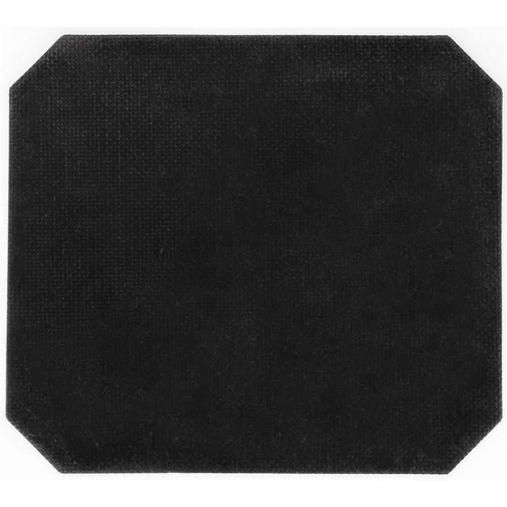 Ritz Oval Black Silicone Pot Holder - 9L x 8W