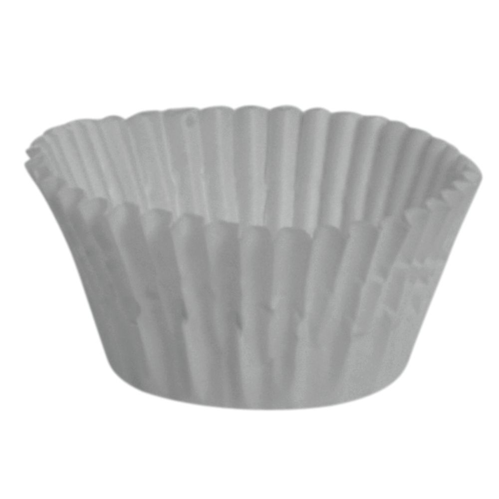 Hoffmaster BL114-3 White Paper Baking Cups - 3Dia x 7/8D