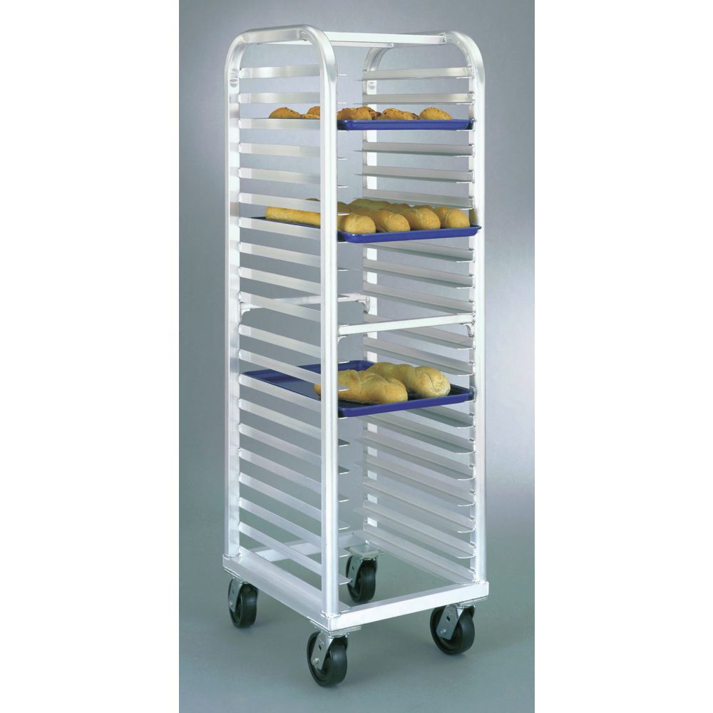 Hubert Aluminum Full Size Enclosed Pan Rack - 27L x 21W x 68H 70526