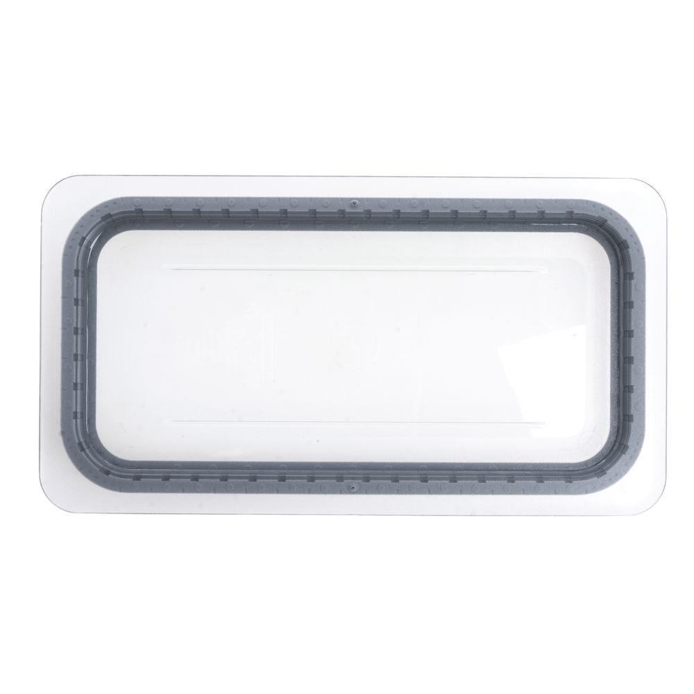 COVER, GRIP LID, 1/3 SIZE, CLEAR
