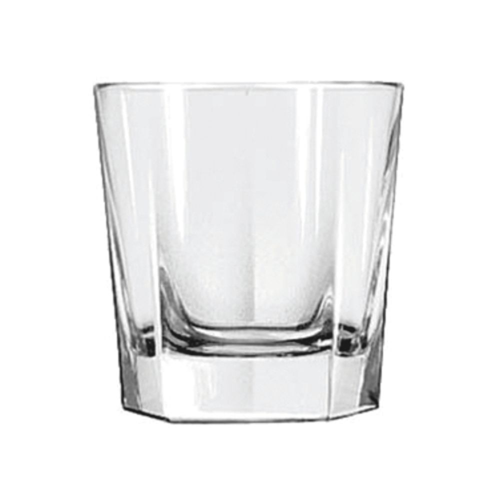 Single Line Rocks Glass Libbey 15481 Inverness 9 Oz. Single Rocks Glass