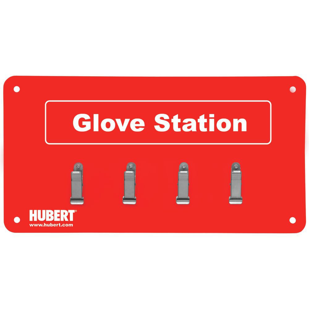 GLOVE STATION, 4-CLIP, W/MOUNTING HARDWARE