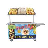 Kratos Single-Sided Start Your Day with Breakfast Cart Kit