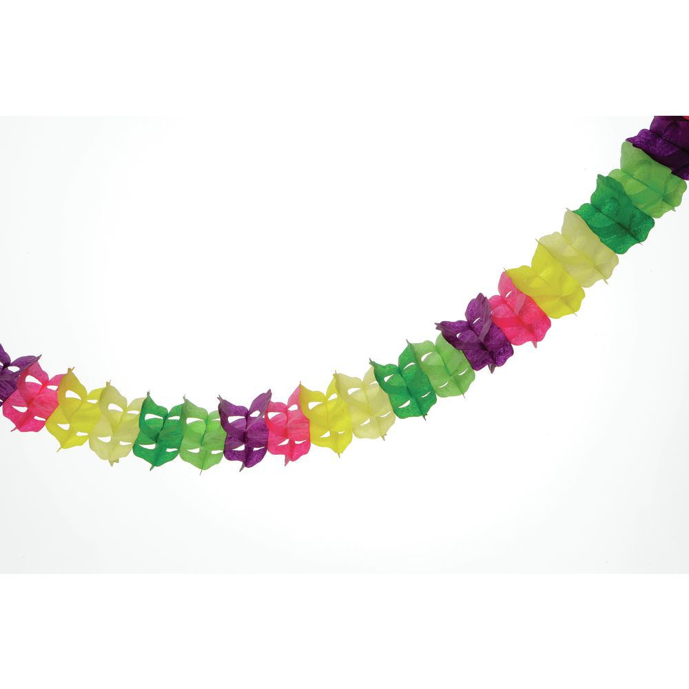 Rainbow paper deals garland