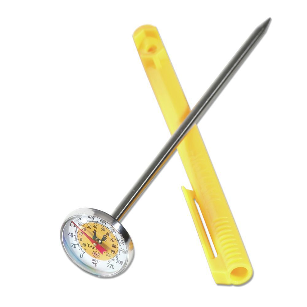 THERMOMETER, BABY DIAL, BI-THERM, YELLOW
