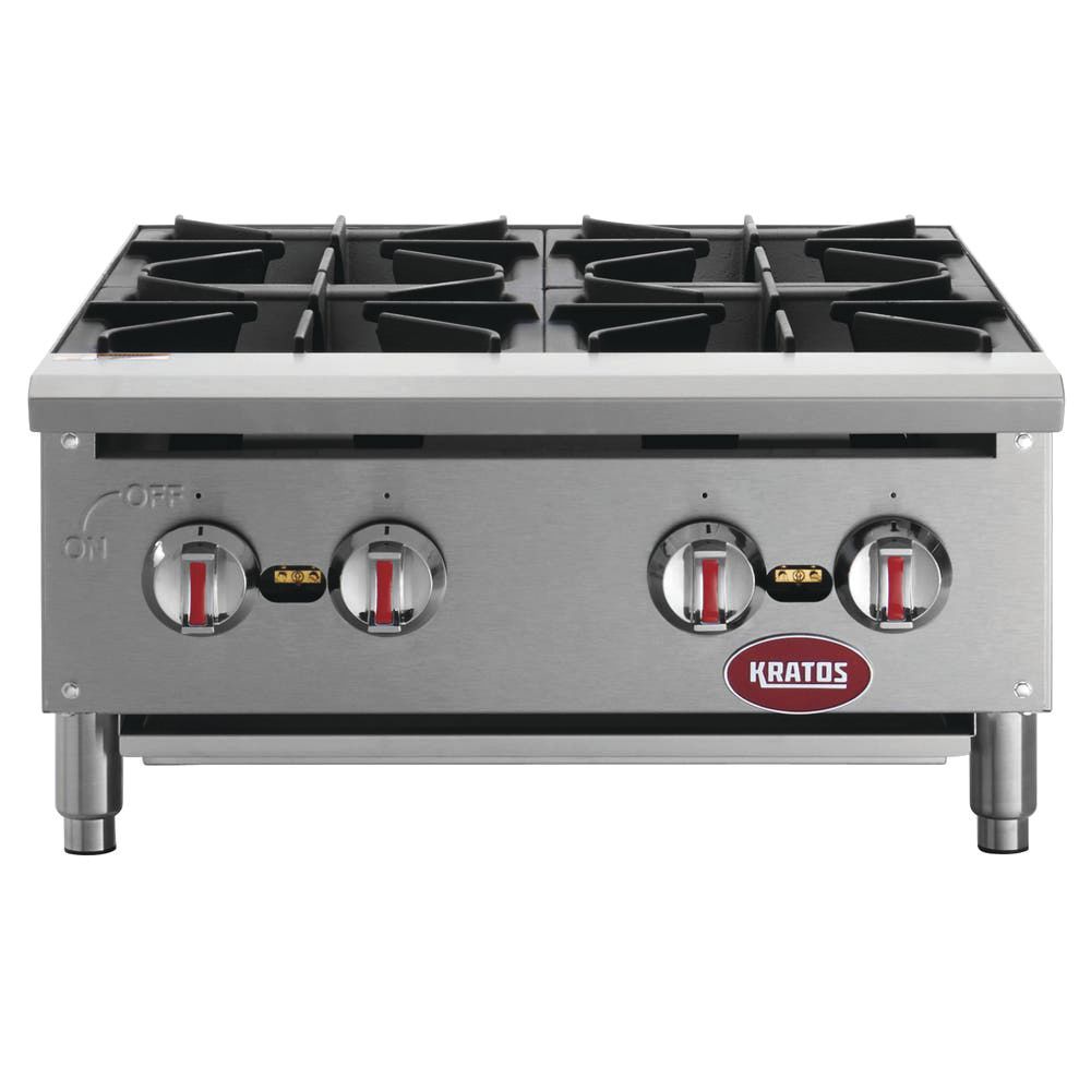 Kratos 29y 071 4 Burner Gas Hot Plate 24 W X 29 2 5 D X 13 H