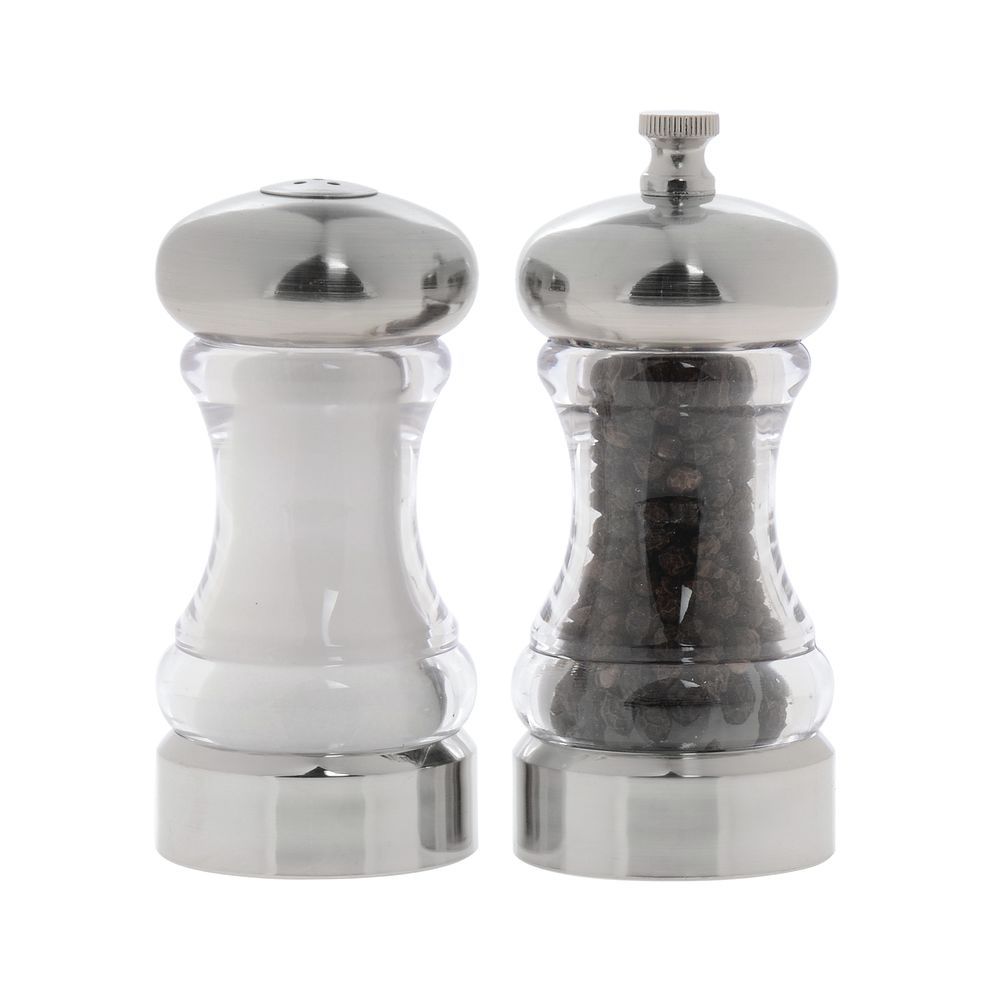 Pepper Mill And Salt Shaker 