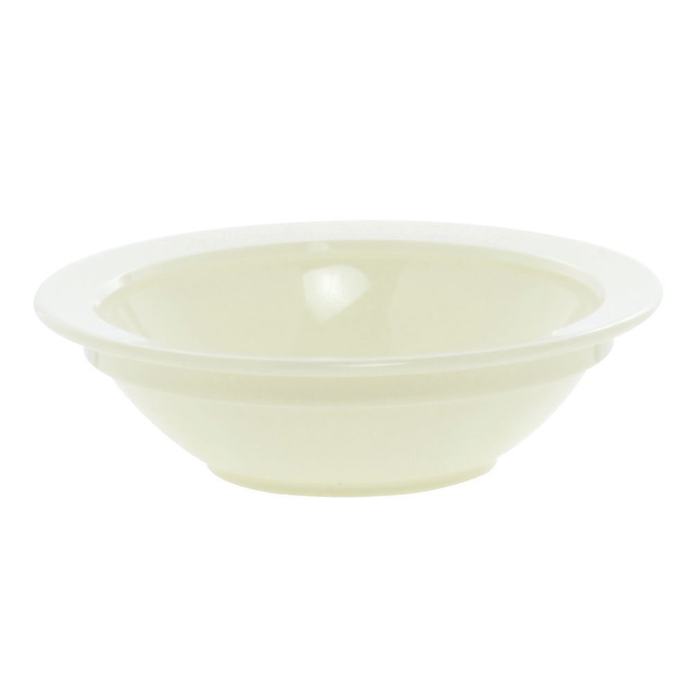 Cambro Camwear Fruit Bowl White 5 Oz 4 5/8"Dia x 1 5/16"H Polycarbonate