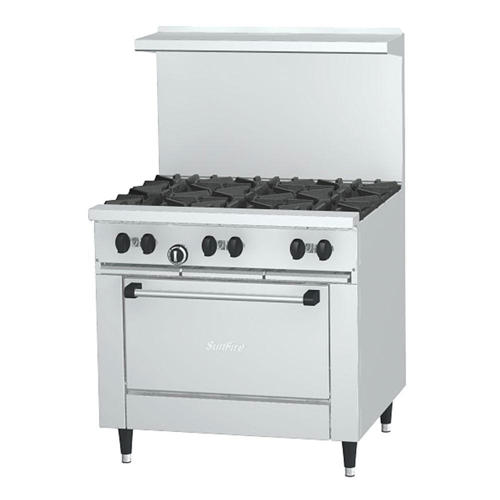 36” Griddle, (1) Oven, Natural Gas