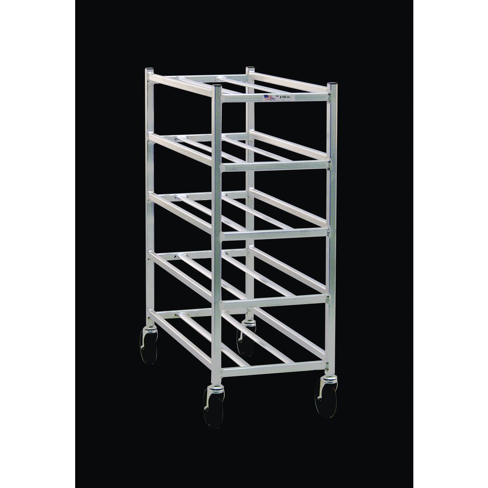 New Age Aluminum Side Load 30 Pan Rack - 20 1/2