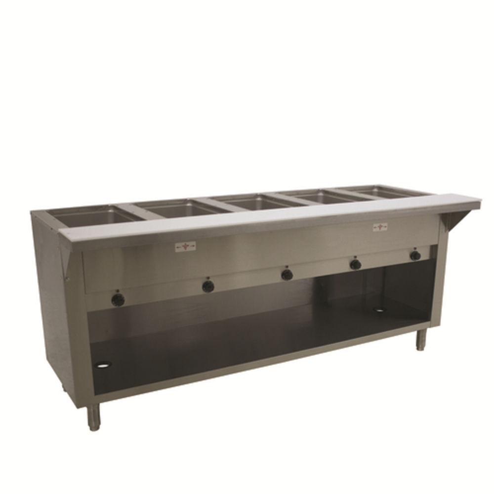 Advance Tabco SW-5E-240-BS Electric Hot Food Table, (5) 12