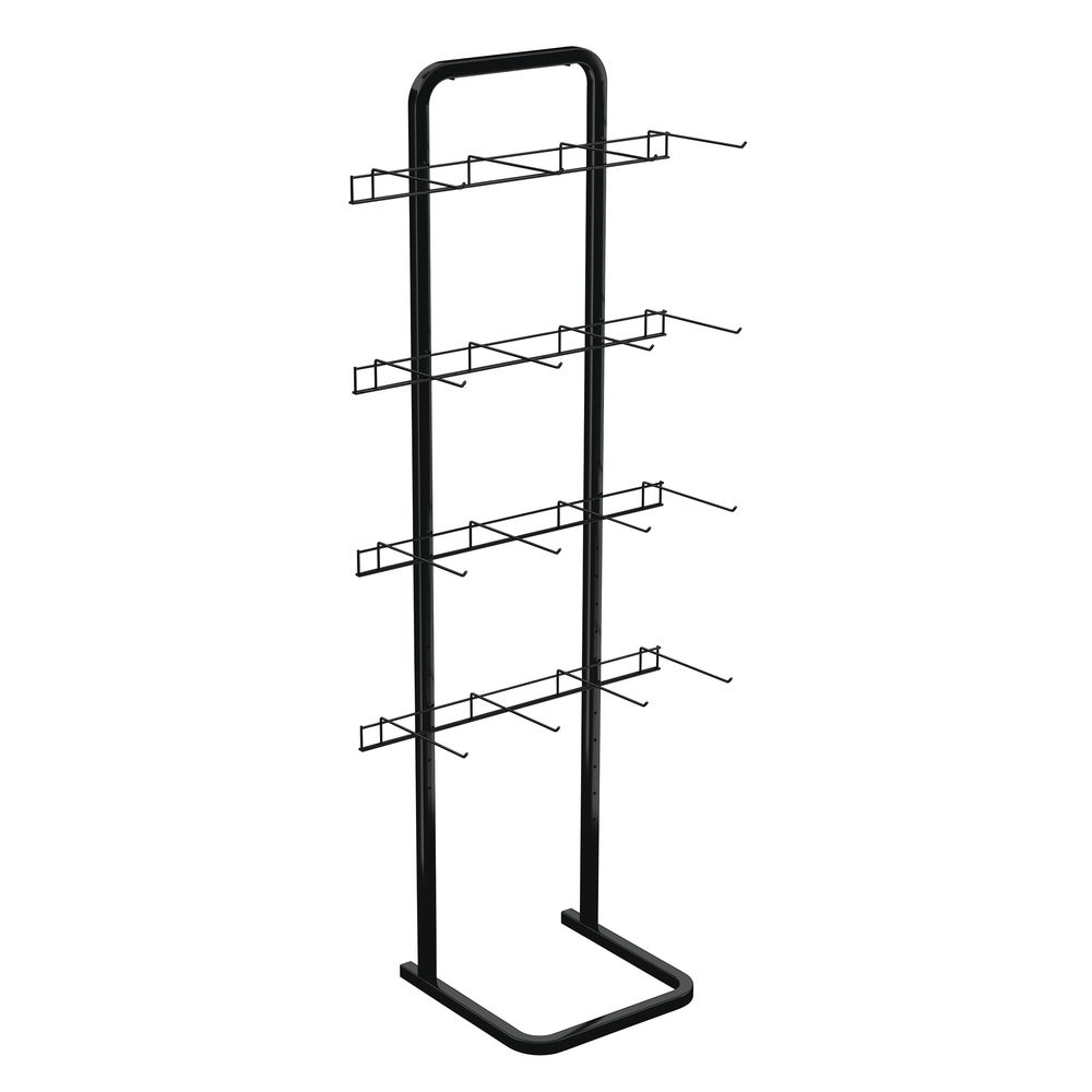 Single Sided 16 Hook Floor Display