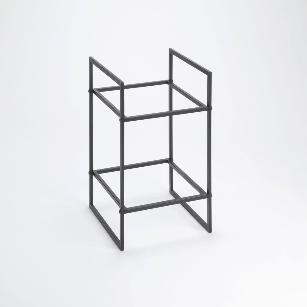 American Metalcraft BRT2 Black Twilight Modular Two-Tier Iron Riser