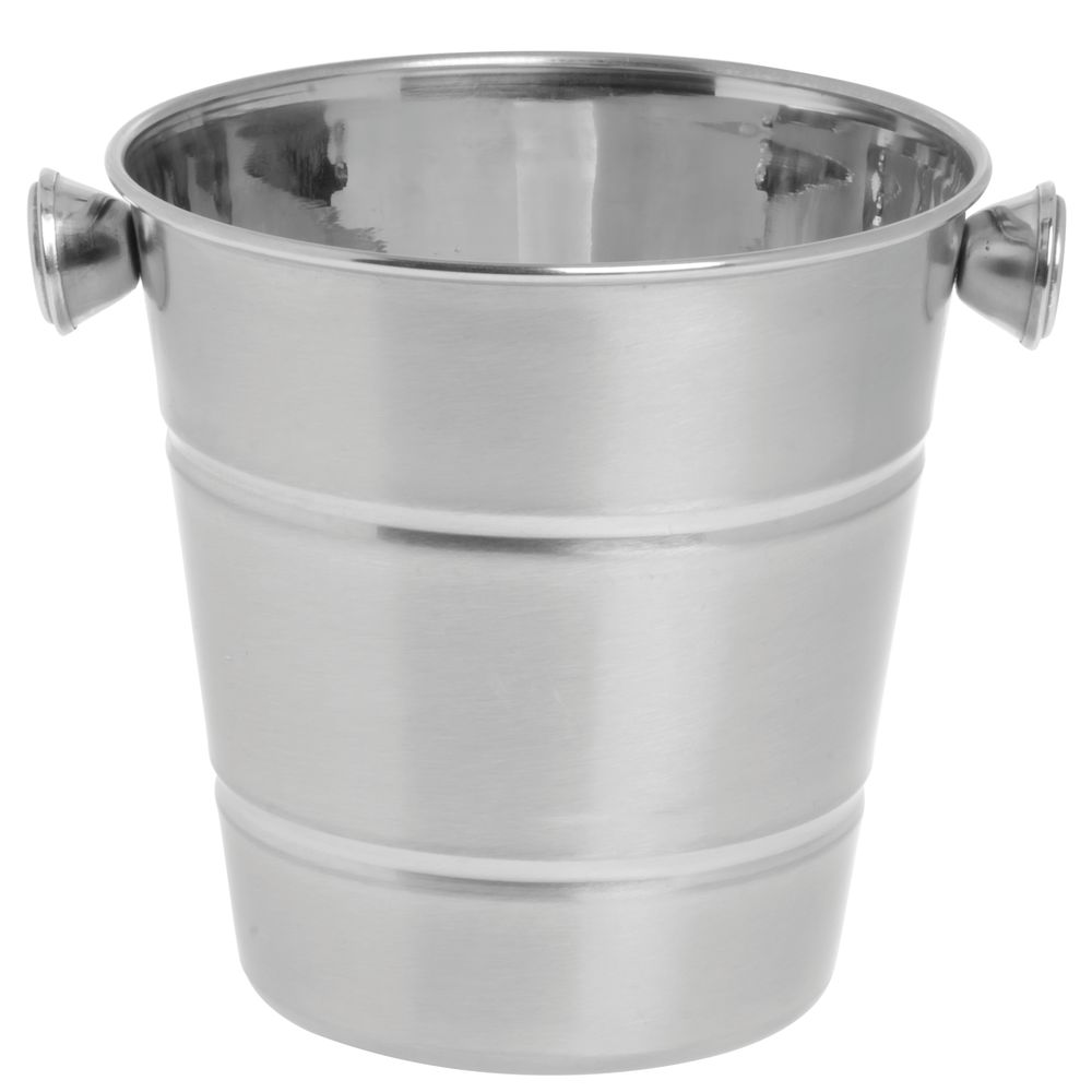 Ice Bucket With Scoop And Tong 3 L Brushed Stainless Steel