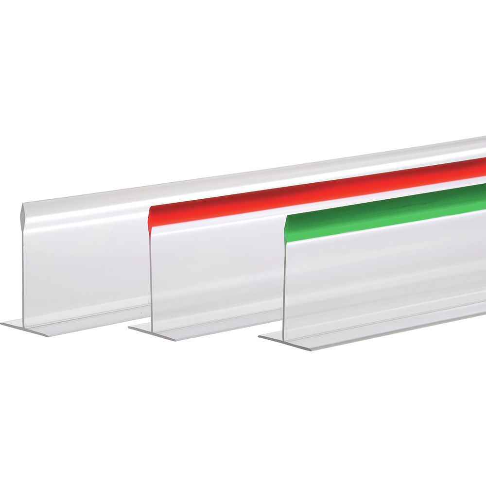 Small Clear Shelf Divider with T-Shaped Base