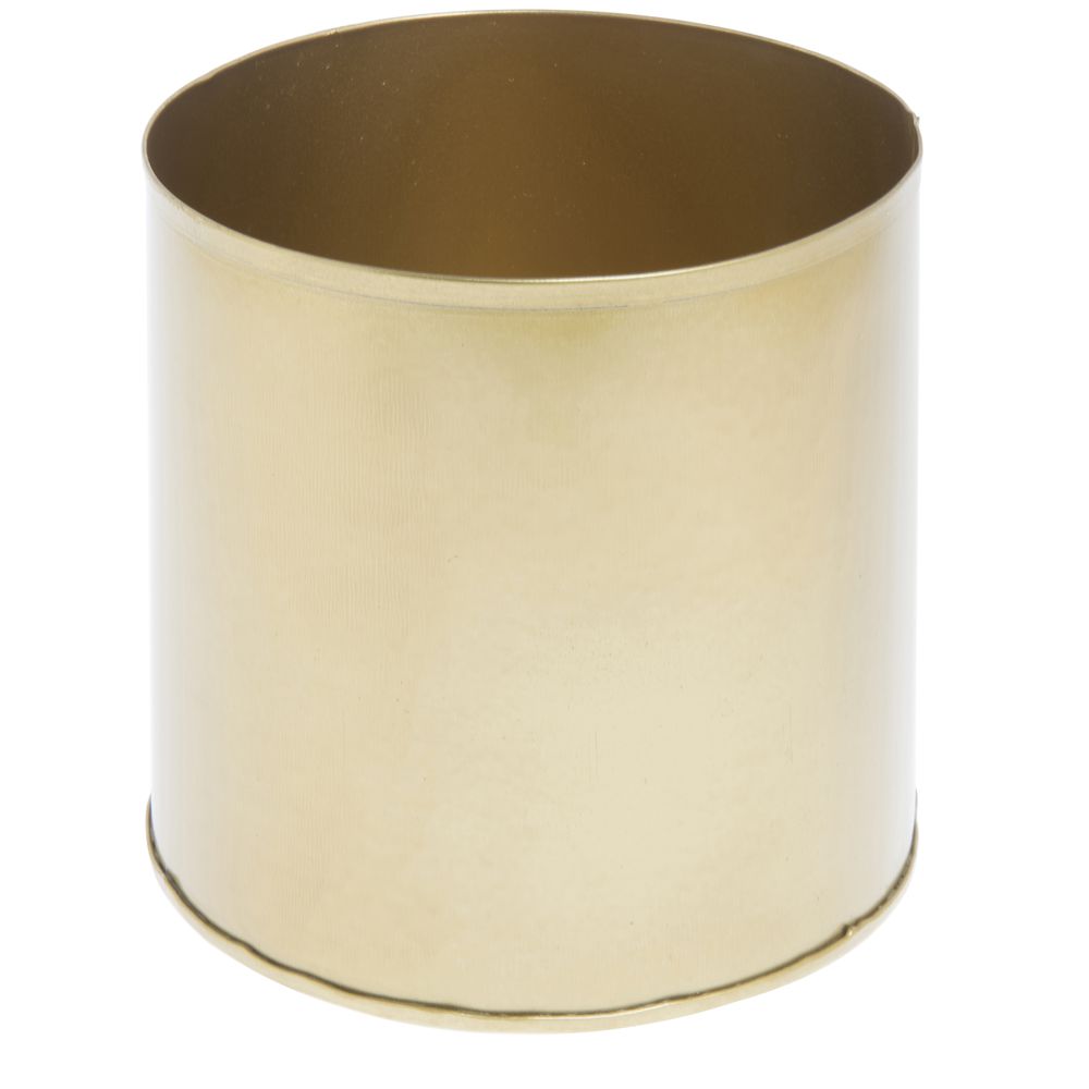 Modern Gold Metal Vase Large