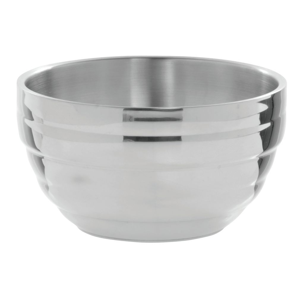 HUBERT Mixing Bowl 16 Quart 24 Gauge Stainless Steel- 17 3/4 Dia x 5 7/10  D