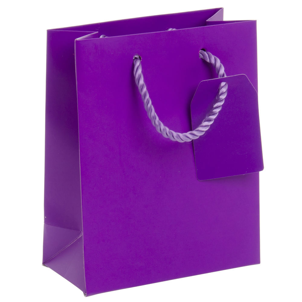 Small Retail Shopping Bag, Black