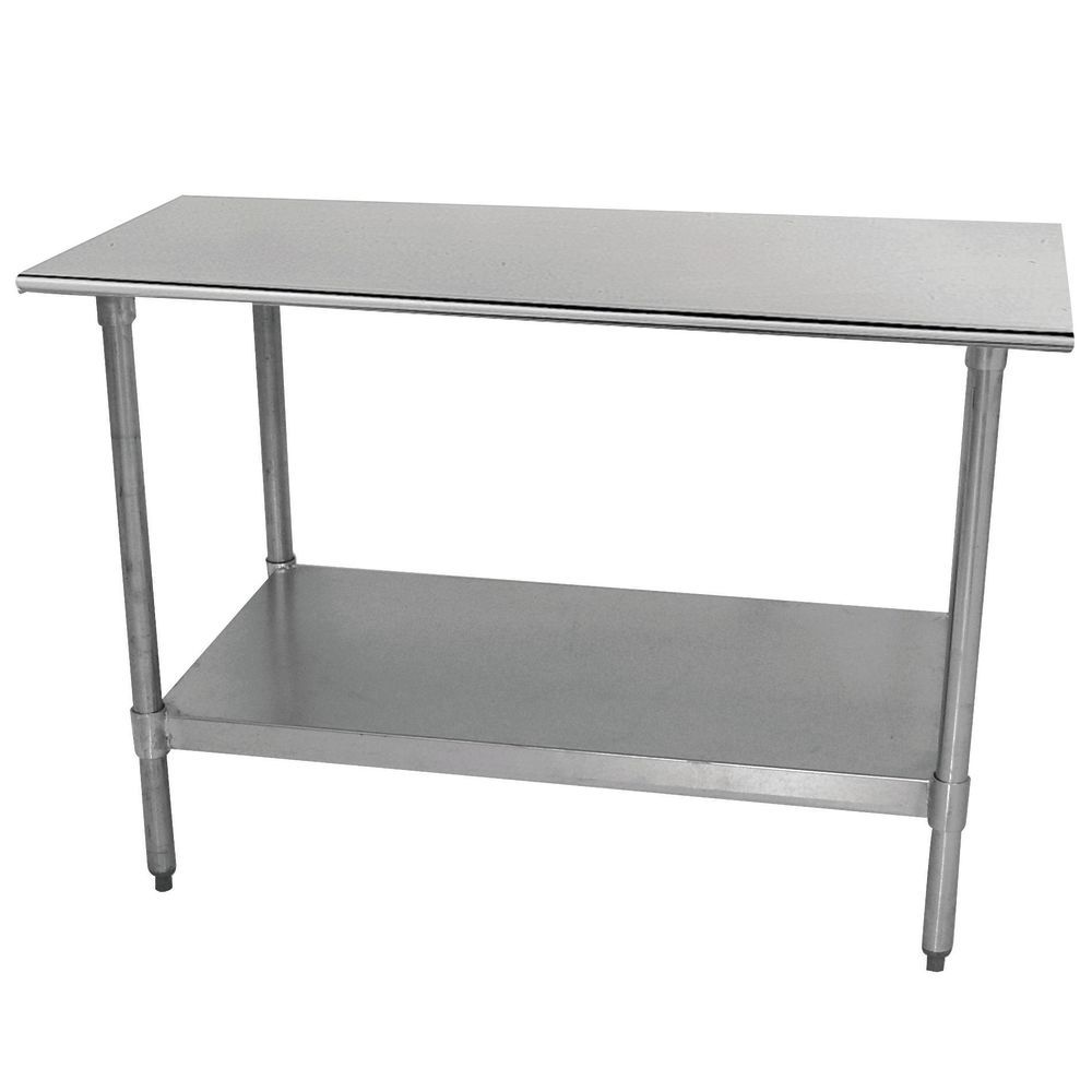Details about   36/60/72'' Stainless Steel Galvanized Work Table Commercial Restaurant Table US 