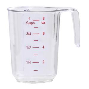 Carlisle 4314107 1-Cup Clear Measuring Cup