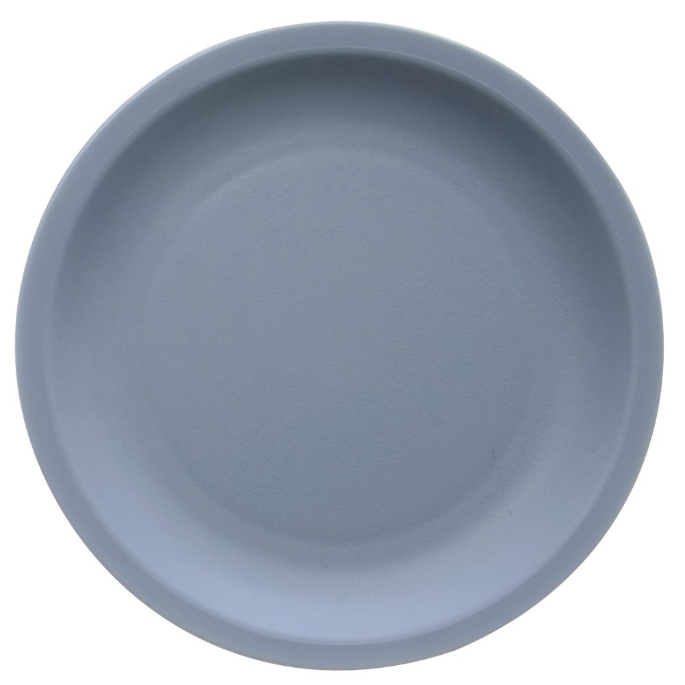 PLATE, DINNER, SLATE BLUE, 7.25"DIA, NARROW