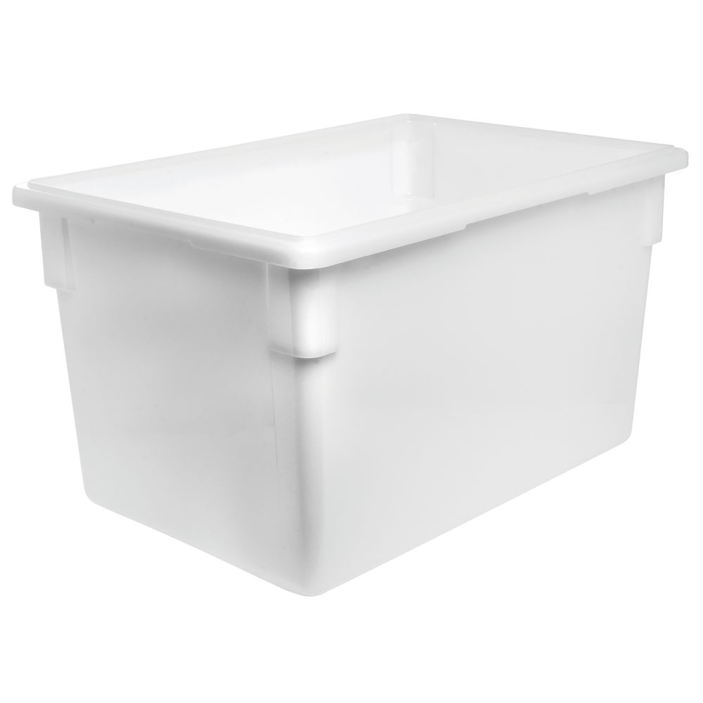Cambro 22 Gal White Plastic Food Storage Container - 26L x 18W x 15D