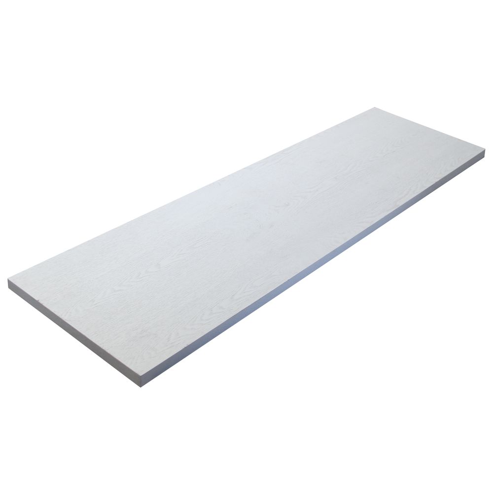 Pearl District Outrigger Shelf, Aspen White