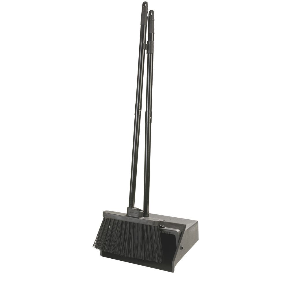 broom and shovel