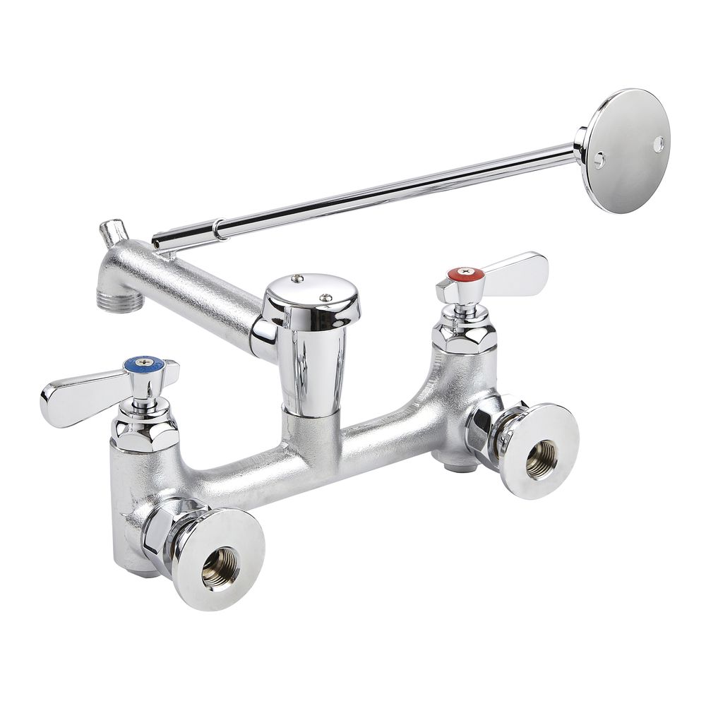 thumbnail image 2 of Regency Wall Mount Mop Sink Faucet With Vacuum Breaker - Commercial Floor Bucket Faucet 600FMS86 2 of 5