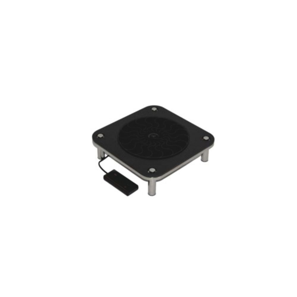 Front of the House Black Square Induction Platform, 110V