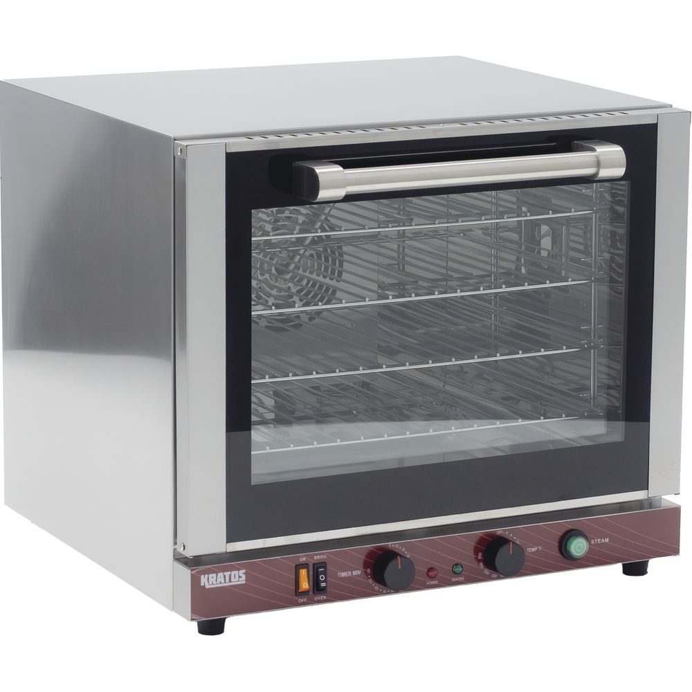 Kratos 29M-059 Half-Size Countertop Convection Oven, With Steam ...