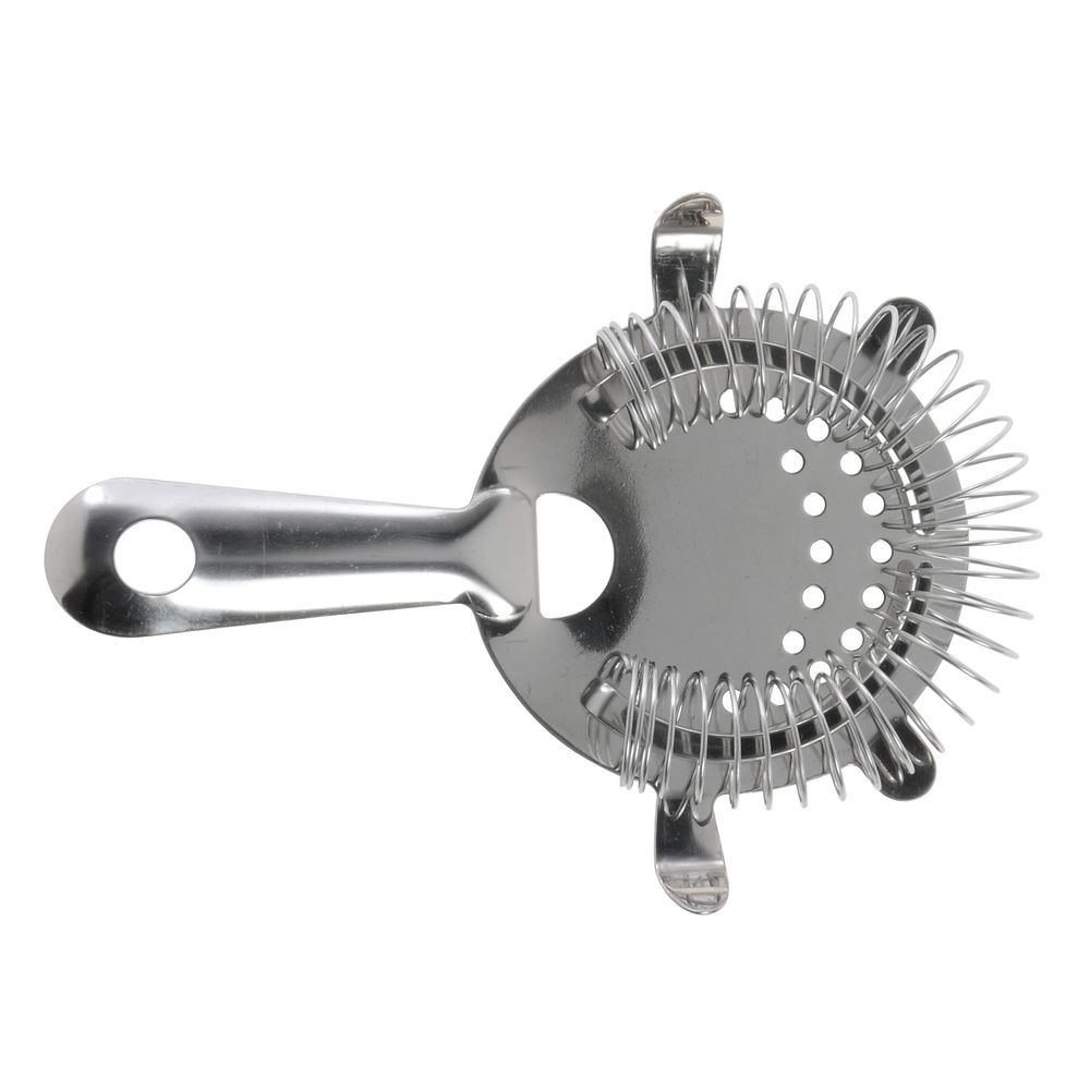 Spill Stop 4-Prong Metal Cocktail Strainer