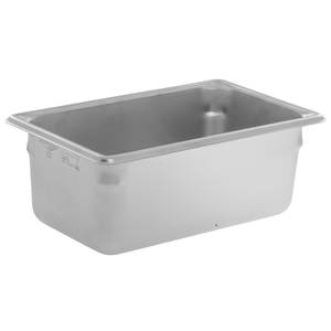 QWORK Solid Steam Table Pan Cover, 4 Pack Stainless Steel Pan Lid with