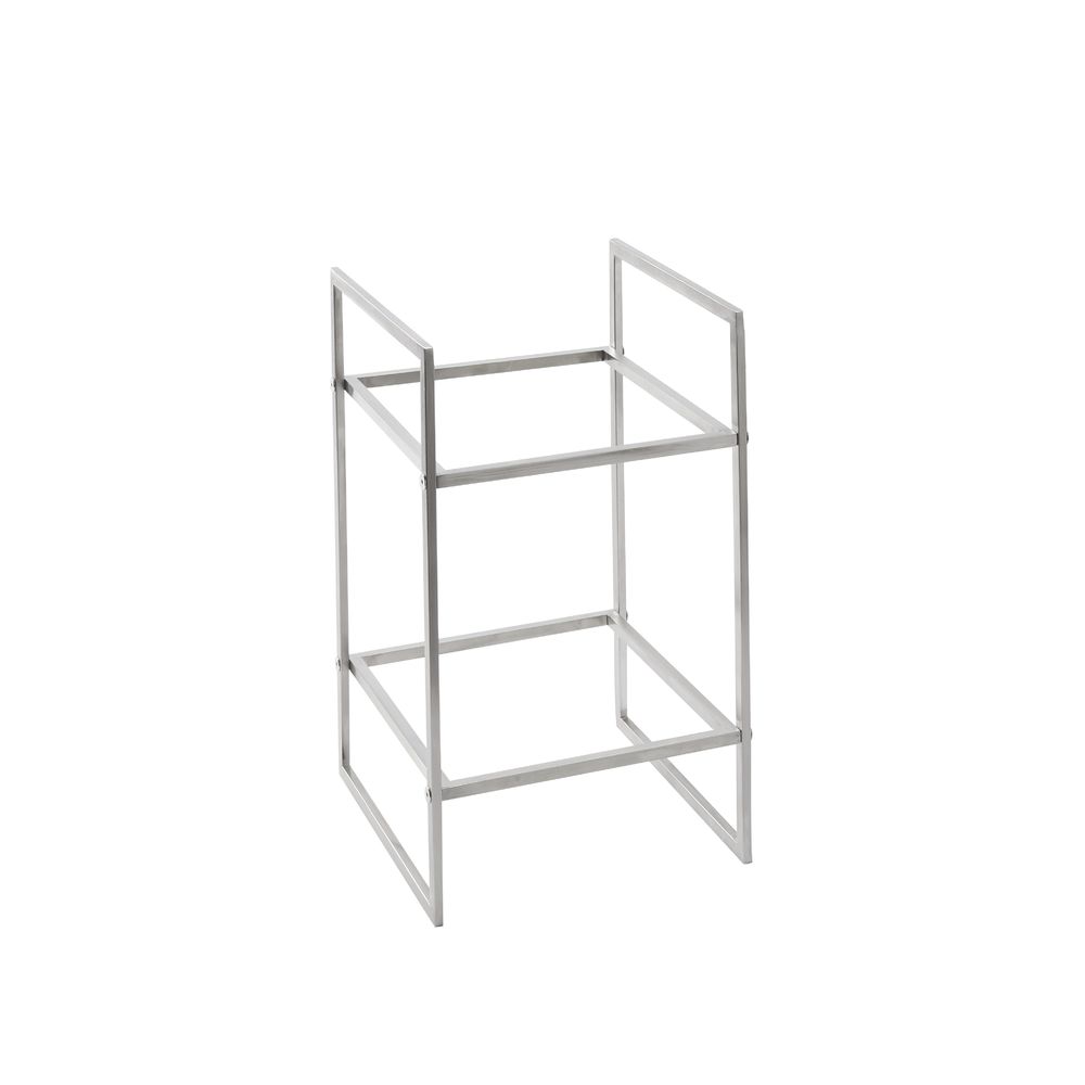 American Metalcraft SRT2 Modular Two-Tier Stainless Steel Riser