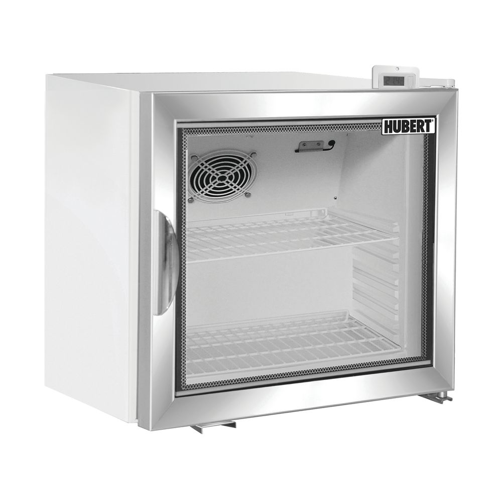 Hubert 2 4 Cu Ft White Countertop Merchandiser Refrigerator