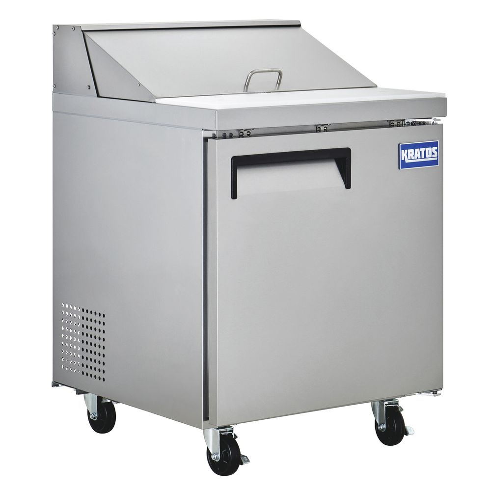 Silver King SKPS8 115V 8 Pan Refrigerated Countertop Food Prep