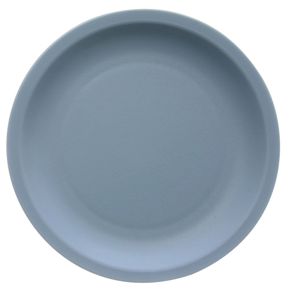 PLATE, DINNER, SLATE BLUE, 5.5DIA, NARROW RI